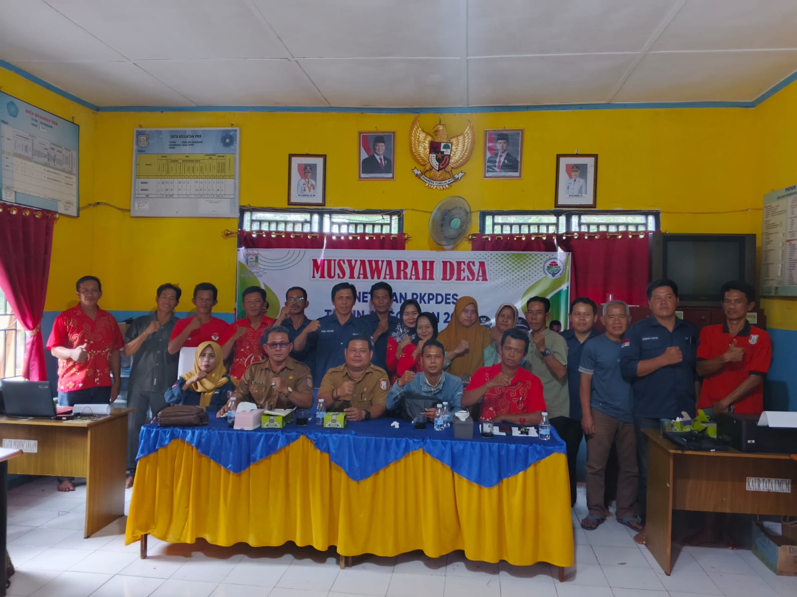 MUSYAWARAH PENETAPAN RKPDes TAHUN ANGGARAN 2025 DESA AIR SENGGERIS